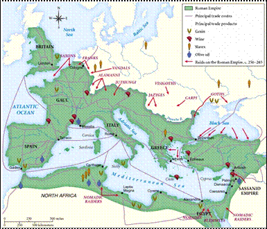 The Roman Empire in Crisis, c