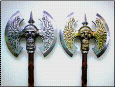 Attila battle axes