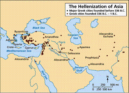 map-Hellenization of Asia