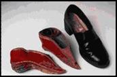 Footbinding-Shoe Comparison-size 5-1-2