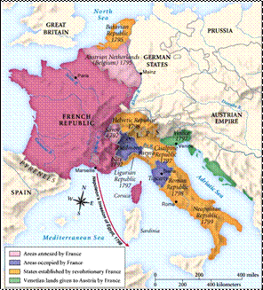 French Expansion 1791-1799