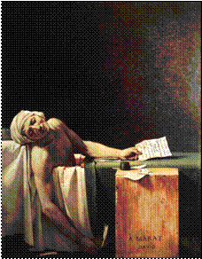 David-Death of Marat-1793
