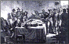 Robespierre wounded